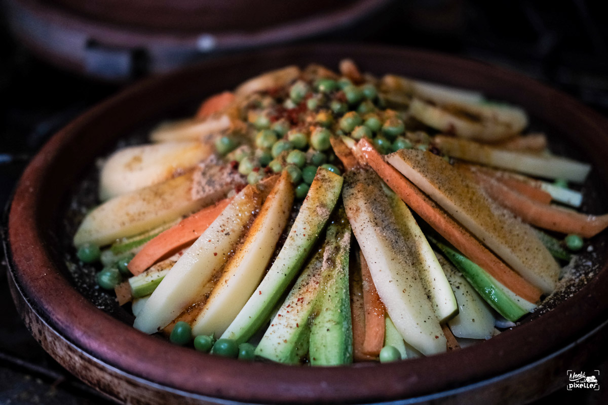 Notre magnifique tajine aux légumes