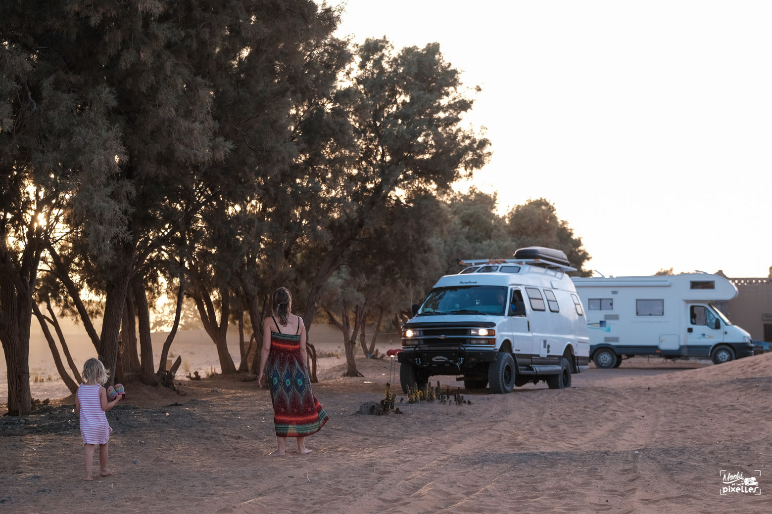 Notre bivouac à Merzouga